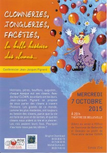 Conférence 7 octobre Belleville